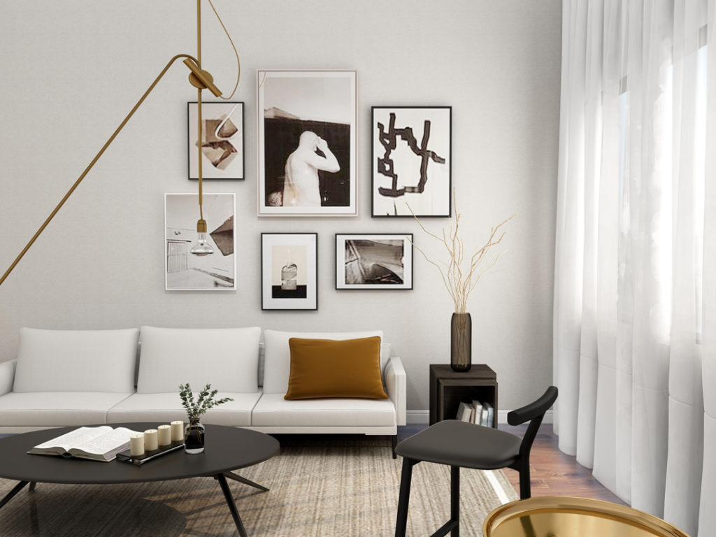 twelve-o-one living room styling